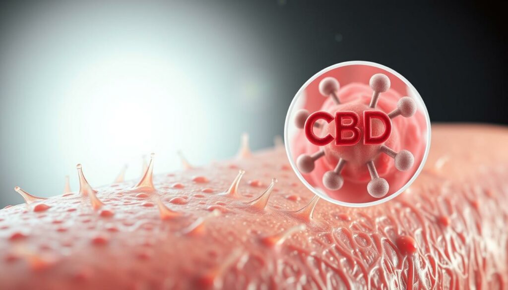 A-highly-detailed-scientifically-accurate-illustration-of-the-mechanism-of-action-of-CBD-on-1024x585 Quels sont les bienfaits de la crème de CBD sur la peau ?
