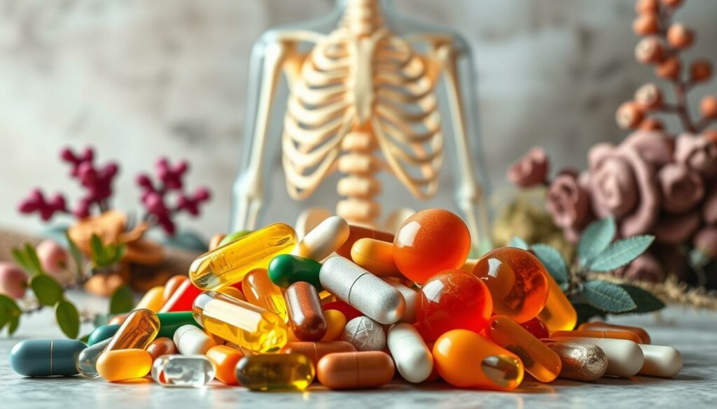 A-vibrant-high-resolution-image-depicting-the-essential-vitamins-and-minerals-for-joint-1024x585 Que faut-il savoir sur les compléments alimentaires pour les douleurs articulaires ?