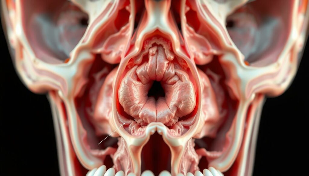 Inflammation-sinus-a-detailed-cross-section-view-of-the-human-nasal-and-sinus-cavities-1024x585 Quels remèdes naturels contre l'infection des sinus
