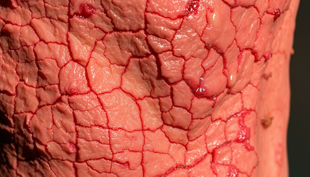 A-close-up-view-of-dry-cracked-and-irritated-human-skin-with-visible-signs-of-chlorine-1024x585 Alerte chlore : 3 dangers que votre peau subit !