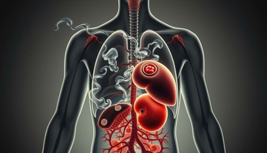A-high-contrast-detailed-anatomical-illustration-depicting-the-toxic-effects-on-the-human-1024x585 Comment détoxifier son corps : 5 solutions naturelles