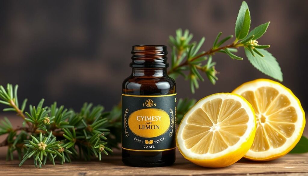 Image-dhuiles-essentielles-de-cypres-et-de-citron-1024x585 Comprendre et Traiter les Jambes Lourdes